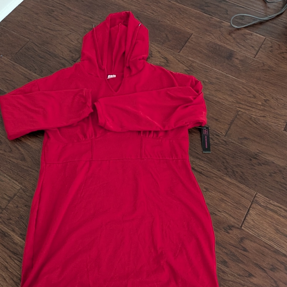 No Boundaries Red Mini Dress